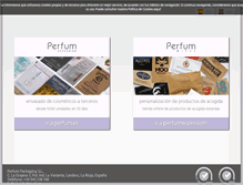 Tablet Screenshot of perfum.es